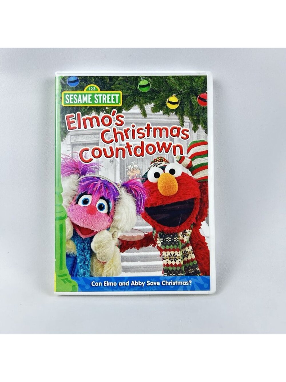 Sesame Street Elmos Christmas Countdown DVD 2008 Kids Holiday Movie